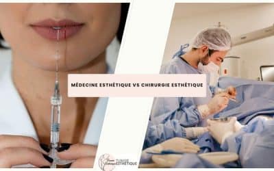Médecine esthétique vs chirurgie esthétique